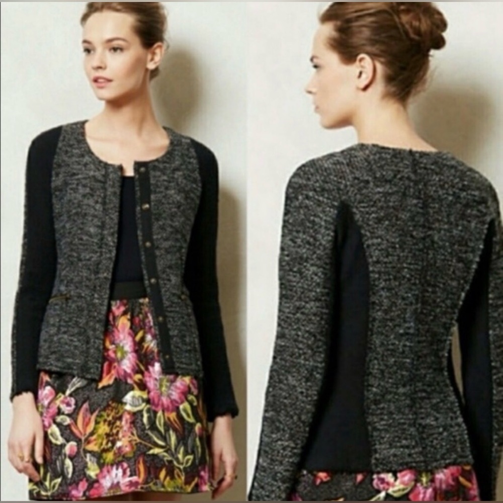 CARTONNIER for Anthropologie Boucle Jacket